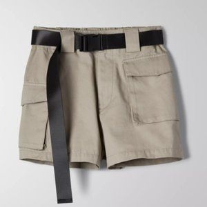 Tna Cargo 3" Short - Dry Basil Green - Size L BNWT